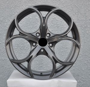 Vành Bánh Xe Hợp Kim <span class=keywords><strong>R</strong></span> 15 <span class=keywords><strong>16</strong></span> 17 18 19 20 Inch Ô Tô 5X110 4X100 Màu Đen Cho Alfa Romeo 4C Giulietta Mito Stelvio - Product Image 5