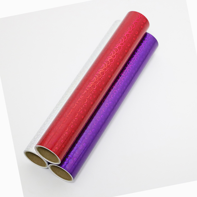 Оптовая продажа, Рождественская декоративная голографическая пленка из ПВХ