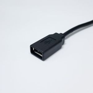 Câble OTG court USB-C mâle vers USB femelle à 90 degrés, adaptateur USB-C à angle droit, personnalisé en usine, OEM ODM, faible MOQ - Product Image 1