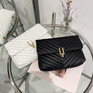 Xianghui thiết kế mới Bán buôn phụ nữ Sling chuỗi Vai Túi Xách thời trang ví da Crossbody Phong Bì Túi dành cho phụ nữ - Product Image 5