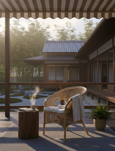 Silla Moderna de Ratán Fabiano Indonesia, Muebles de Exterior Cómodos y Elegantes, Hechos a Mano, Duraderos, de Alta Calidad, Diseño para Villas y Hoteles - Product Image 6