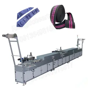 Automatic Screen Printer,One Color T Shirt Satin Ribbon Label Silk Screen Printing Machine