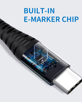 Kabel SIGOR PD60W Tipe C Pengisian Cepat 5A USB C ke C untuk iPhone Kabel Data Pengisian Cepat USB Tipe C Putih