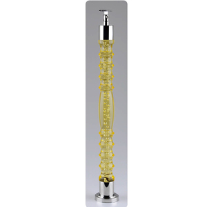 Prezzo a buon mercato esterno decorativo sistemi di ringhiera delle scale acrilico trasparente di cristallo pilastro balaustra <span class=keywords><strong>balcone</strong></span> <span class=keywords><strong>corrimano</strong></span> per scale - Product Image 3
