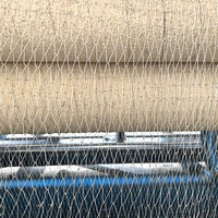 Machine à coudre semi-automatique électrique à double nœud ZRD32-160 pour filets de pêche, pas de maille de 32 mm, haute capacité de production pour