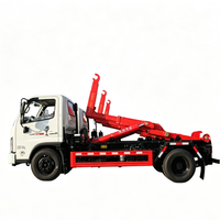 Camion benne compacteur et de collecte de déchets Foton diesel manuel à bras de levage
