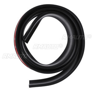 Universal 5D Rubber Tail Spoiler <b>DIY</b> Refit Spoiler 1.5M 35/45mmCar-Styling Exterior Rear Spoiler <b>Kit</b> Trunk Rear Roof Lip Spoiler - Product Image 4