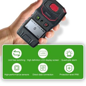 Detector de Oxígeno Industrial, Sensor de Alta Sensibilidad, Monitoreo en Tiempo Real, Alarma de Fuga de Oxígeno, Pantalla LCD IP66, Portátil - Product Image 4