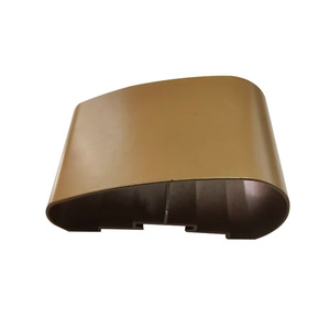 Aluminum Profile Wood Grain Handrail Extrusion 6063 Aluminum Alloy For Corridor Railing Customization - Product Image 2