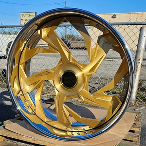 Jantes forgées de 22, 24 et 26 pouces pour Dodge Challenger Hellcat, Chevrolet, Ford Corvette, Cadillac, Plymouth, BMW, Donk, G-<span class=keywords><strong>Body</strong></span>, <span class=keywords><strong>Trapstar</strong></span> - Product Image 2