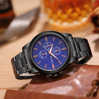 Montres de couple en acier noir, directement de l'usine, montres à quartz pour hommes et femmes, 41 mm, style business, écologiques, luxe discret