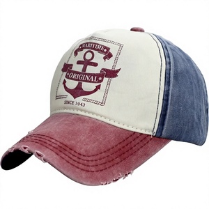 Casquette de baseball San Francisco Giants 2007 All Star Game, logo brodé, ajustée, unisexe, en sergé, design 6 panneaux, orange et bleu marine - Product Image 4