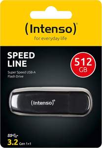 Новая флешка Intense Speed Line 256 ГБ, металлическая, USB 3.2 Gen 1x1, черная - Product Image 4