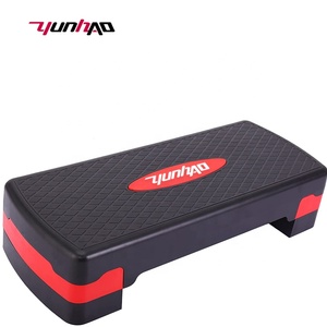 YunCheng High-Quality Multi-Color Optional Fitness Exercise Aerobic <strong>Step</strong> <strong>Platform</strong> Adjustable Aerobic <strong>Step</strong> 68*28*15CM - Product Image 2