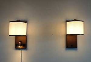 Thoải mái trọ đầu giường Led Đọc Sách ánh sáng khách sạn Đèn tường với cắm và thay đổi độ sáng chuyển đổi với USB sạc cổng và ổ cắm đèn - Product Image 6