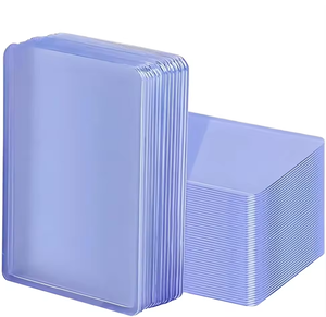 En gros, protège-cartes Top Loader semi-rigides transparents en PVC pour cartes photo, personnalisés en usine - Product Image 1