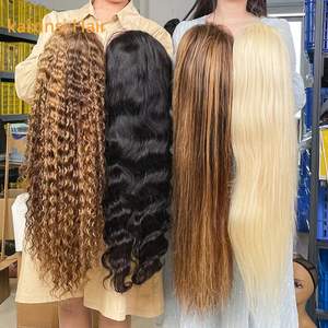 Perruque Lace Frontale 13x4 HD en Cheveux Naturels avec Mèches - Product Image 2