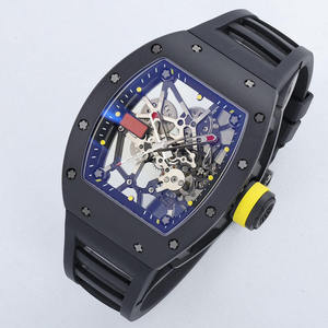 2026 New Black Titanium RM035 Unisex Skeleton Mechanical Watch High Quality Fashion Barrel-Shaped <b>Automatic</b> ETA Movement - Product Image 2