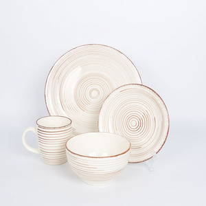 Estilo europeo de vajilla de porcelana de la cena para 12 personas vajilla porcelana italiana - Product Image 6