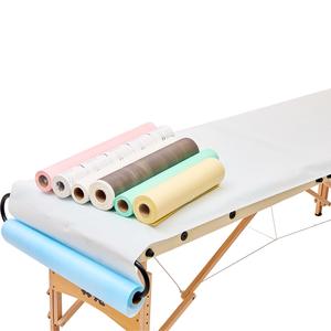 Rollo de sábana de papel de masaje no tejido desechable médico de hospital de venta directa de fábrica para mesa de <span class=keywords><strong>examen</strong></span> PP PE - Product Image 4