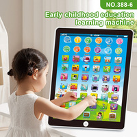 Machine d'apprentissage éducative en anglais pour enfants personnalisée - Tablette électronique avec fonctions d'apprentissage des lettres, des mots et des mathématiques