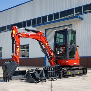 รถขุดขนาดเล็ก LOGWAY สำหรับงานดูแลสวน เครื่องยนต์คูโบต้า ผลิตจากโรงงานในจีน ได้รับการรับรองมาตรฐาน CE EPA และ EuroV สำหรับรถขุดขนาดเล็ก - Product Image 5