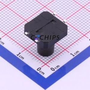 TS-1103S-C-R Tactile Switch SMD-4P,12x12mm Switch Single Pole Single Throw Round Button 2.6N Vertical Mount - Product Image 2