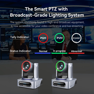 NOUVEAU Système de Conférence avec Caméra PTZ 4K à <span class=keywords><strong>Zoom</strong></span> 20X et Suivi Individuel/Collectif, et Contrôleur Joystick 4D à 4 Écrans Divisés - Product Image 4
