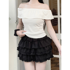 Jupe plissée décontractée pour femmes, taille plus, style coréen, 100% coton, marque privée, fabrication au Vietnam, qualité supérieure, MOQ faible - Product Image 6