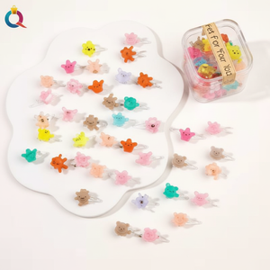 Tending Fashion simpatica farfalla scintillante forcine di lusso in metallo accessori per capelli per ragazze vendita all'ingrosso - Product Image 1