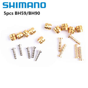 Pieza de bicicleta 5 unids/lote Placa de aceite Original BH59 BH90 cabeza de oliva manga de aguja de oliva aplicada principalmente para freno de bicicleta <span class=keywords><strong>DEORE</strong></span> SLX <span class=keywords><strong>XT</strong></span> XTR - Product Image 2
