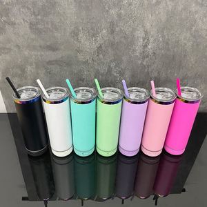 Vaso inteligente de 20 oz con altavoz, recubrimiento de polvo de macaron de colores y base arcoíris, desde almacén de EE. UU. - Product Image 4