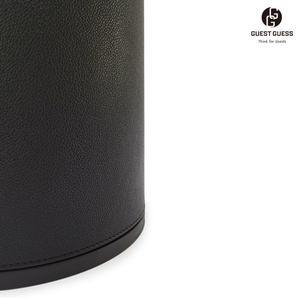 Khách Đoán khách sạn đôi tường giả da mở Top bin phong cách không có nắp cho phòng khách & phòng tắm - Product Image 5