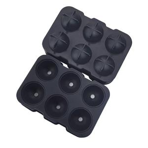 OEM personalizado varias formas BPA libre apilable Flexible silicona cubitos de hielo moldes bandejas helado paleta molde mayoristas - Product Image 5