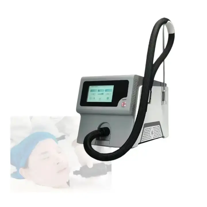 Efficace trattamento del dolore Laser per il raffreddamento della pelle zimmer -30C cold Cooler zimmer crio crioterapia sistema di raffreddamento per la pelle macchina di raffreddamento