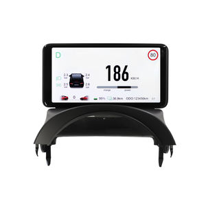 VJOYCAR 6.2 pouces <span class=keywords><strong>Tesla</strong></span> modèle <span class=keywords><strong>3</strong></span> modèle Y <span class=keywords><strong>affichage</strong></span> tête haute Position de vitesse <span class=keywords><strong>pression</strong></span> des pneus automatique écran IPS tableau de bord HUD pour <span class=keywords><strong>Tesla</strong></span> - Product Image 1