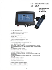 Topguy eau salée <span class=keywords><strong>chlore</strong></span> tablette électrode presse capteur <span class=keywords><strong>dioxyde</strong></span> chlorinateur Machine générateur piscine extérieure ABS X10CL - Product Image 6