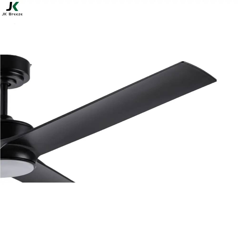 JK ZS-60-23113BK Led Ceiling Fan DC Motor 3 ABS Blades Remote Controlled Outdoor Ceiling Fan