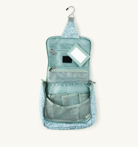 Bolsa de Aseo Cosmética de Viaje para Mujer, con Gancho, Portátil, Plegable, de Tela Oxford, Gran Capacidad, para Almacenamiento en el Hogar - Product Image 3