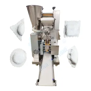 Wrapper Pangsit Sampel Pangsit Komersial Gyoza Membuat Mesin Empanada Otomatis dengan Logo