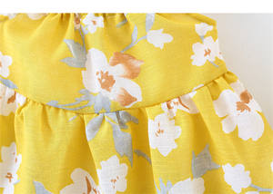 Ropa Infantil al por Mayor Estilo Occidental, Vestido de Princesa con Tutú de Flores para Niñas, Diseño Turco - Product Image 4