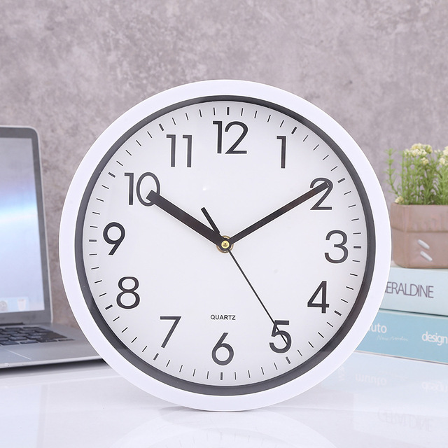 Stylish Simple Digital Quartz Wall Clock for Living Room Household Multifunctional Electronic Calendar Temperature Snooze