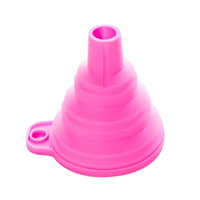 Entonnoir télescopique réutilisable en plastique de qualité alimentaire pour le versement d'huile, accessoires de cuisine, gadgets alimentaires sûrs