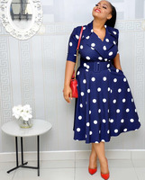 Robes à col en V très vendues, grandes tailles, vêtements de bureau formels pour femmes, robe de travail avec ceinture