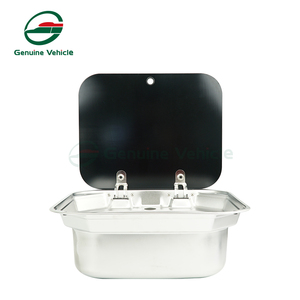 Sink Rv Stainless Steel Single Bowl Sink RV Accessories Sink With Faucet Combination For Caravan Camper Kitchen