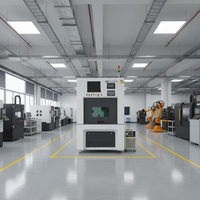 Máquina de Soldadura Láser de Plástico de Circuito Cerrado con Fuente de Alimentación de Medición de Temperatura de Seis Ejes y Sistema Dual de 200W/400W