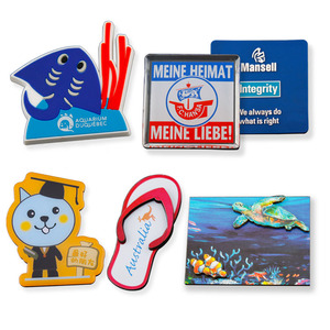 Su misura <span class=keywords><strong>personalizzati</strong></span> frigorifero <span class=keywords><strong>foto</strong></span> Doppio 3D logo frigo <span class=keywords><strong>magneti</strong></span> - Product Image 3