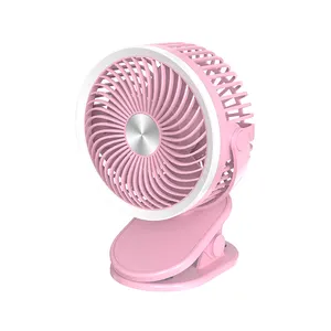 LONEN portable li-ion battery rechargeable handy portable 2 in 1 mini usb fan with clip