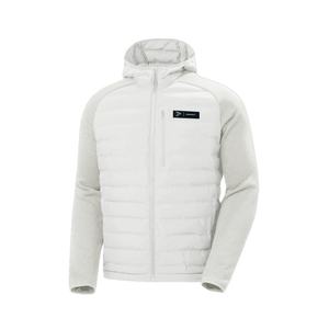 Vente en gros OEM ODM – Manteau d'hiver pour homme avec fermeture éclair, doudoune matelassée en duvet de canard, style mode - Product Image 1