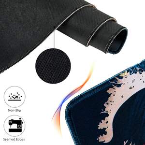 Grand tapis de souris de jeu XXL en caoutchouc antidérapant pour vagues de <span class=keywords><strong>la</strong></span> mer japonaises pour tapis de bureau à domicile - Product Image 3
